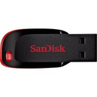 USB флеш накопитель SANDISK 64GB Cruzer Blade Black/red USB 2.0 (SDCZ50-064G-B35) U0142108