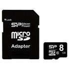 Карта памяти Silicon Power 8GB microSD class 10 (SP008GBSTH010V10SP) U0434898