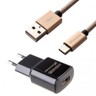 Зарядное устройство Grand-X Quick Charge QС3.0, + cable USB -> Type C, Cu, 3A, 1m (CH-550TC) U0261660