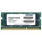 Модуль памяти для ноутбука SoDIMM 8GB 1600 MHz Patriot (PSD38G16002S) U0196458