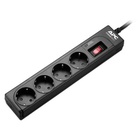 Сетевой фильтр питания APC Essential SurgeArrest 4 outlets, Black (P43B-RS) U0120240