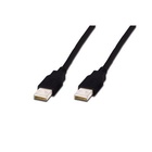 Дата кабель USB 2.0 AM/AM 1.0m DIGITUS (AK-300100-010-S) U0150505