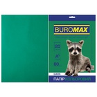 Бумага Buromax А4, 80g, DARK green, 20sh (BM.2721420-04) U0576845