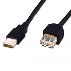 Дата кабель USB2.0 AM/AF DIGITUS (AK-300200-018-S) U0106868
