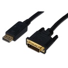 Кабель мультимедийный Display Port to DVI 24+1pin, 2.0m ASSMANN (AK-340306-020-S) U0165744