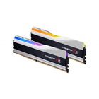 Модуль памяти для компьютера DDR5 32GB (2x16GB) 6000 MHz Trident Z5 RGB Silver G.Skill (F5-6000J4040F16GX2-TZ5RS) U0645471