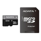 Карта памяти A-DATA 32Gb microSDHC Ultra UHS-I +SD адаптер Class 10 (AUSDH32GUICL10-RA1) U0068339