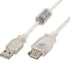 Дата кабель USB 2.0 AM/AF 2.0m Cablexpert (CCF-USB2-AMAF-TR-2M) U0291801