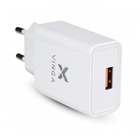 Зарядное устройство Vinga QC3.0 Quick Wall Charger 1xUSB 18W Max (VWCQAW) U0385272