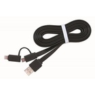 Дата кабель USB 2.0 AM to Lightning/Micro USB 1.0m Cablexpert (CC-USB2-AMLM2-1M) U0207838