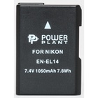 Аккумулятор к фото/видео Nikon EN-EL14 Chip (D3100, D3200, D5100) PowerPlant (DV00DV1290) U0067091