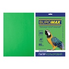 Бумага Buromax А4, 80g, INTENSIVE green, 20sh (BM.2721320-04) U0576816