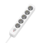 Мережевий фільтр живлення ColorWay CCA-3G1MM 5 розеток, 3m White (CW-PSEA1053W) U1204413