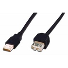 Кабель для передачи данных USB 2.0 AM/AF 5.0m ASSMANN (AK-300202-050-S) U0165747