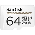 Карта памяти SANDISK 64GB microSDXC class 10 UHS-I U3 V30 High Endurance (SDSQQNR-064G-GN6IA) U0396247