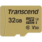 Карта памяти Transcend 32GB microSDHC class 10 UHS-I U3 V30 (TS32GUSD500S) U0309090
