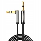 Кабель мультимедійний 3.5mm M to 3.5mm M 2.0m 90° corner black Ugreen (UGR-10599) U1187044