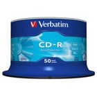 Диск CD-R Verbatim 700Mb 52x Cake box 50 Extra (43351) L0000102