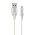Дата кабель USB 2.0 Micro 5P to AM Cablexpert (CC-USB2B-AMmBM-2M-BW2) U0377877