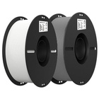Пластик для 3D-принтера Creality Ender PLA 1.75мм, 2x1кг, white+grey (3301010365) U1169000