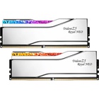 Модуль пам'яті для комп'ютера DDR5 64GB (2x32GB) 6000 MHz Trident Z5 Royal Silver G.Skill (F5-6000J2836G32GX2-TR5S) U1095954