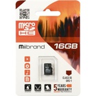 Карта памяти Mibrand 16GB microSDHC class 10 UHS-I (MICDHU1/16GB) U0507799
