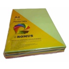 Бумага Romus A4 80 г/м2 250sh, 5colors, Mix Pastel (R50874) U0667252