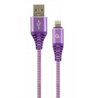 Дата кабель USB 2.0 AM to Lightning 2.0m Cablexpert (CC-USB2B-AMLM-2M-PW) U0384182