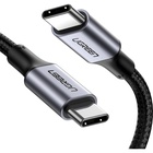 Дата кабель USB 2.0Type-C to Type-C 1.5m 100W US316 Space Gray Ugreen (70428) U0810216
