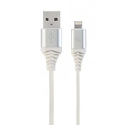 Дата кабель USB 2.0 AM to Lightning 1.0m Cablexpert (CC-USB2B-AMLM-1M-BW2) U0384088