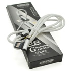 Дата кабель USB 2.0 AM to Lightning 1.0m KSC-028 JINDIAN Silver 2.4A iKAKU (KSC-028-S-L) U0791786