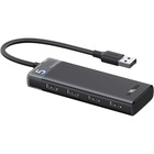 Концентратор Ugreen USB 3.0 to 4xUSB 3.2 Gen1 CM653 black (15548) U1107246