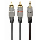 Кабель мультимедийный 3.5 Jack to 2RCA 1.5m Cablexpert (CCA-352-1.5M) U0488181