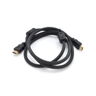 Кабель мультимедійний HDMI M to HDMI M 1.5m V1.4 4K black Ritar (HDMI(M)/(M)V1.4-1.5m-348B) U1085357