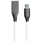 Дата кабель USB 2.0 AM to Micro 5P 2.0m white PowerPlant (CA910731) U0420711