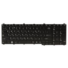 Клавиатура ноутбука PowerPlant TOSHIBA Satellite C650, L650 черный, черный фрейм (KB310685) U0427766