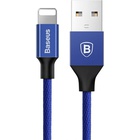 Дата кабель USB 2.0 AM to Lightning 1.2m navy blue Baseus (CALYW-13) U1106588