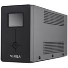 Источник бесперебойного питания Vinga LCD 600VA metal case (VPC-600M) U0211177