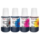 Чорнило Barva Epson 101 4x140 мл, pigm BK/C/M/Y OneKey special (E101-140-MP) U1143630