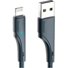 Дата кабель USB 2.0 AM to Lightning 1.0m 2.4A black Essager (EXCL-LS01) U1106699