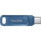 USB флеш накопитель SanDisk 64GB Dual Drive Go Navy Blue USB 3.1 + Type-C (SDDDC3-064G-G46NB) U0862822
