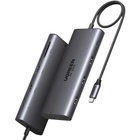 Концентратор Ugreen USB-C 2xHDMI 8K30Hz/4K60Hz + 3xUSB 3.2 + 2xUSB-C 3.2 + RJ45 + SD/TF + PD 100W (15534) U1198265