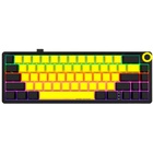Клавіатура Lorgar KBP70MW Pro RGB Wireless/Bluetooth/USB UA Black/yellow (LRG-KBP70MW-YL-US) U1063908