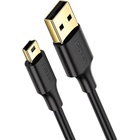 Дата кабель USB 2.0 AM to Mini 5P 3.0m 2A PVC black Ugreen (UGR-10386) U1186451