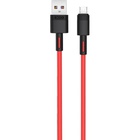 Дата кабель USB 2.0 AM to Micro 5P 1.0m 5A red XO (NB166-M-1-RD) U1093068