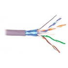 Кабель сетевой Kingda FTP 305м, cat 5e, CU, 4 pairs, 24AWG, LSZH, violet (KDFT8004-LSZH) U0422253