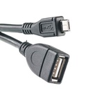 Дата кабель USB 2.0 AF to Micro 5P OTG 0.10m PowerPlant (KD00AS1232) U0133798
