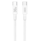 Дата кабель USB-C to USB-C 1.0m 240W white XO (XO-CB-240CC-WH) U1181915