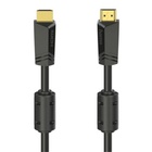 Кабель мультимедийный HDMI to HDMI 10.0m 4K Ethernet Gold Black Hama (00205009) U0791681