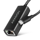 Перехідник USB-C to RJ45 Ethernet 1000Mbps black AXAGON (ADE-ARC) U1172432